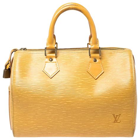 yellow louis vuitton purse|louis vuitton yellow speedy.